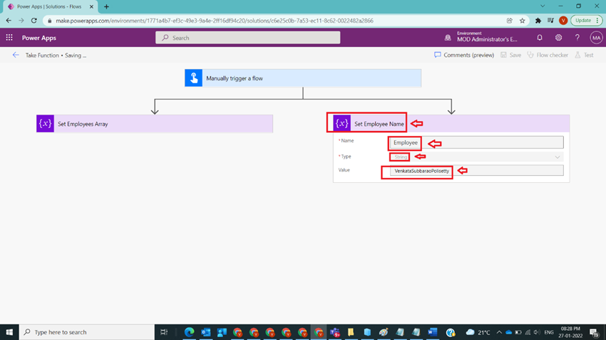 Usage of Take Function in Power Automate